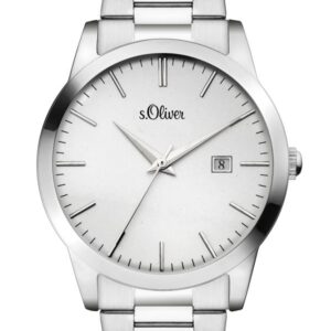 s.Oliver Edelstahlband silber SO-3395-MQ