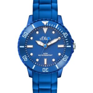 s.Oliver Silikonband blau SO-3299-PQ
