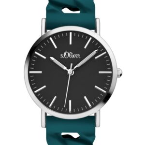 s.Oliver Silikonband petrol SO-3418-PQ