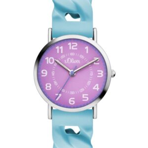 s.Oliver Silikonband hellblau SO-3427-PQ