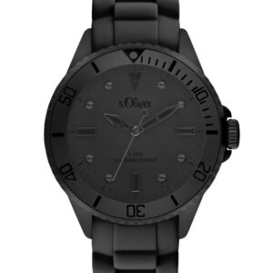 s.Oliver Silikonband schwarz SO-3415-PQ