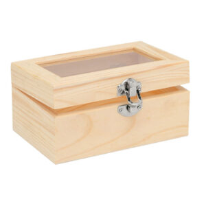 Holzbox mit Acrylglas
