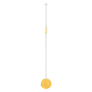 Pendel für französische Pendulen L: 200mm Pendelscheibe Ø 28 mm