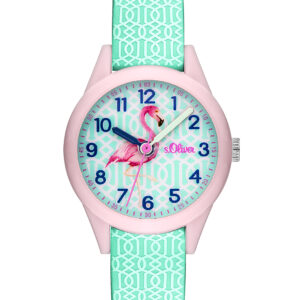 s.Oliver Silikon Flamingo mehrfarbig SO-3514-PQ