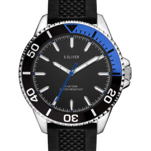 s.Oliver Silikonband schwarz SO-3483-PQ