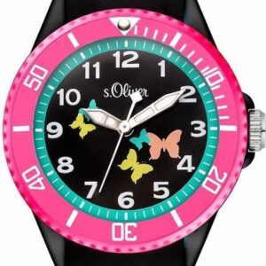 s.Oliver Kunststoffband schwarz bunt SO-3275-PQ