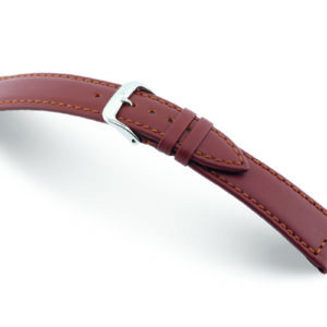 Lederband Laguna 24 mm mahagoni Wasserdicht XL