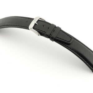 Lederband Idaho 18 mm schwarz