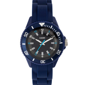 s.Oliver Silikonband blau SO-3638-PQ