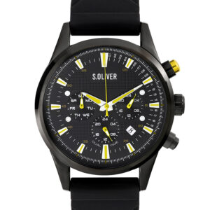 s.Oliver Silikonband schwarz SO-3624-PM