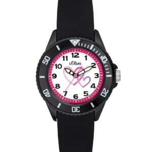 s.Oliver Silikonband schwarz SO-3633-PQ