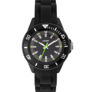 s.Oliver Silikonband schwarz SO-3636-PQ