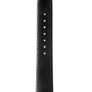 Lederband Marengo 20mm schwarz