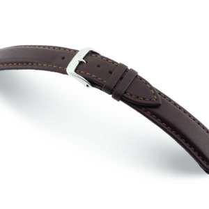 Lederband Corona 20 mm mokka