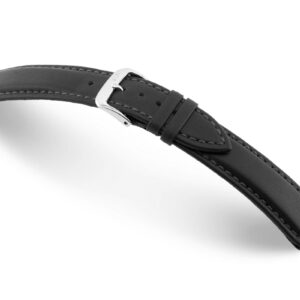 Lederband Corona 22 mm schwarz