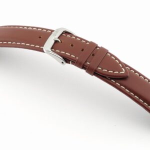 Lederband Solana 18 mm mahagoni