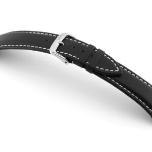 Lederband Solana 18 mm schwarz