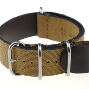 Nato-/ Durchzugsband Denver 24mm cognac