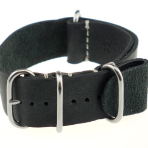 Nato-/ Durchzugsband Memphis 22mm schwarz
