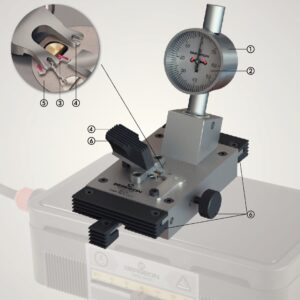 Hemmungsprüfgerät/ Anker-Korrektor