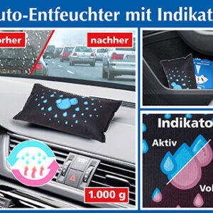 Auto-Entfeuchter mit Indikator, 2er-SPAR-Set