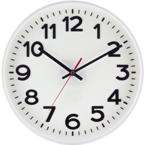 SELVA Funk-Wanduhr Kolbingen, weiß