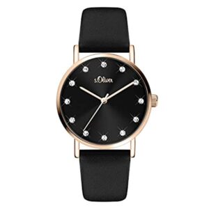 s.Oliver SO-4110-LQ Kunstleder schwarz 18mm