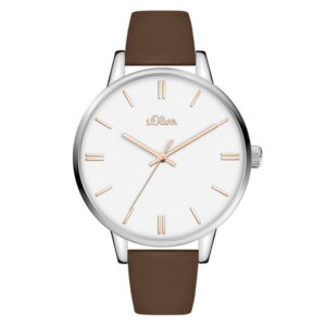 s.Oliver SO-3970-LQ Kunstleder braun 16mm