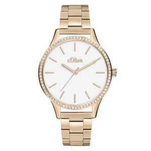 s.Oliver SO-3829-MQ Edelstahl rosé 14mm