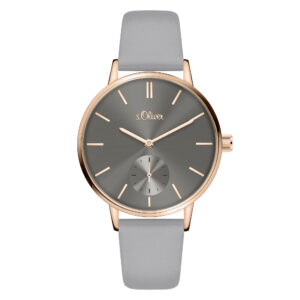 s.Oliver SO-4344-LQ Kunstleder grau 16mm