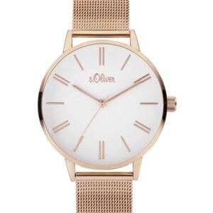 s.Oliver SO-3893-MQ Edelstahl rosé 16mm