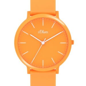 s.Oliver SO-4065-PQ Silikon orange 18mm