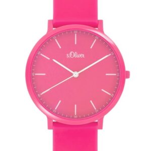 s.Oliver SO-4067-PQ Silikon pink 18mm