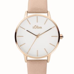 s.Oliver SO-3823-LQ Echtleder rosa 16mm