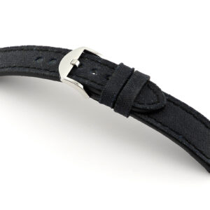 Lederband Mansfield 20 mm schwarz