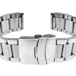RF Metallband 20mm, weiß
