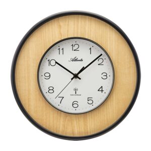 Atlanta 4540/30 Funk-Wanduhr Buche