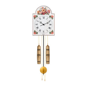 Hermle Schilduhr helles Design, Glockenschlagwerk