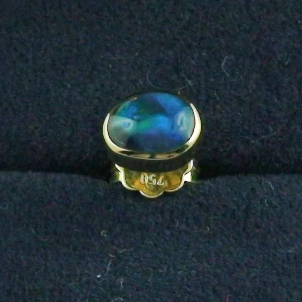 A00079 1 ohrstecker ohrring fuer maenner black opal ohrring opal schmuck sicher online kaufen
