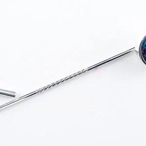 935er Reversnadel mit 2,43 ct. Boulder Opal aus Australien