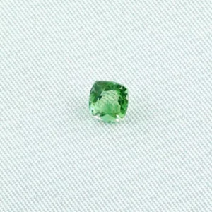 0,94 ct Turmalin Grüner Verdelith Kissenschliff Tourmalin Edelstein