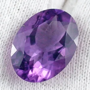 Violetter Amethyst 6,30 ct Oval Portuguese Cut