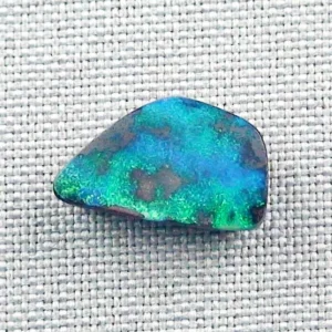 Blauer Grüner Boulder Opal 7,97 ct Edelstein Boulderopal Schmuckstein