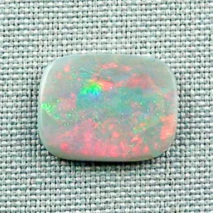 5,25 ct White Opal Opalstein Multicolor Coober Pedy Australien