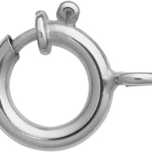 Federring Silber 925/- Ø 10,00mm mit Bund