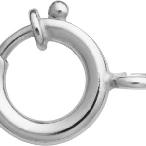Federring Silber 925/- Ø 12,00mm mit Bund