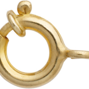 Federring Gold 333/-Gg Ø 7,00mm mit Bund stabil