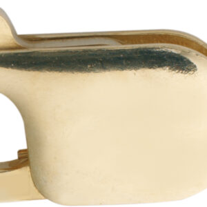 Karabiner flach Gold 333/-Gg 16,00mm gestanzt mit Bindering Ø 5,00mm