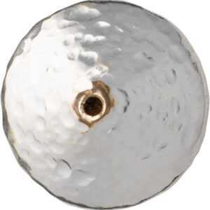 Linse Silber 925/- gehämmert, rund Ø 16,00mm