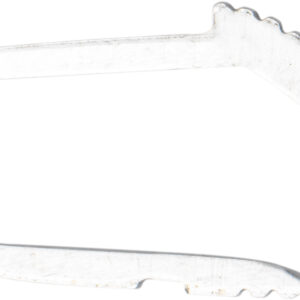 Hakenschnäpper Silber 925/- einreihig, L 9,00 x B 7,00mm